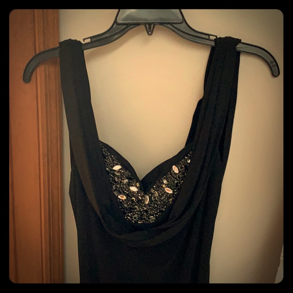 Janine New York designer floor length gown